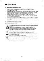 Preview for 28 page of Sportplus SP-MR-0081 Instructions For Use Manual