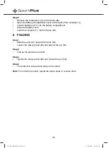 Preview for 40 page of Sportplus SP-MR-0081 Instructions For Use Manual