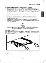 Preview for 18 page of Sportplus SP-TM-1006 User Manual