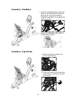 Preview for 14 page of SportsArt Fitness Recumbent Bike SportsArt C520R Owner'S Manual