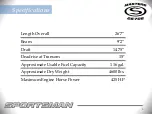 Preview for 5 page of Sportsman Masters 2670E Owner'S Manual And Quick Reference Manual