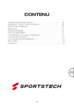 Preview for 85 page of SPORTSTECH SX 600 Manual