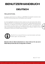 Preview for 3 page of SPORTSTECH X-BIKE X100-B User Manual