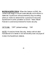 Preview for 20 page of SportZTek SportZCam User Manual