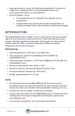 Preview for 3 page of Spraying Systems PulsaJet 10000AUH-03-Z1 User Manual