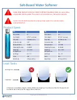 Preview for 3 page of Spring Well SS+ Installation Instructions Manual