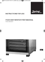 Preview for 25 page of Spring PROFESSIONAL 38 1240 00 01 Instructions For Use Manual