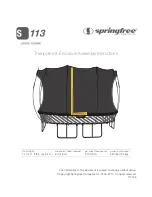 Springfree S113 Assembly Instructions Manual preview