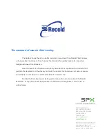 Preview for 4 page of SPX Cooling Technologies Fluid Cooler-Evap Condenser Recold M Brochure