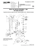 Preview for 7 page of SPX 5093 Parts List And Operating Instructions