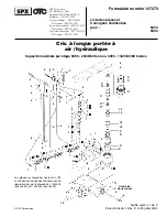 Preview for 13 page of SPX 5093 Parts List And Operating Instructions