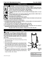 Preview for 5 page of SPX OTC 1794A Parts List & Operating Instructions