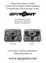 Spypoint TINY-7 User Manual preview