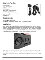 Preview for 2 page of Spytec A118C User Manual