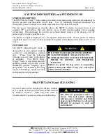 Preview for 9 page of SR Scales Daily-Weigh SR255 Operating And Service Manual