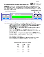 Preview for 6 page of SR Scales SR520 Owner'S Manual