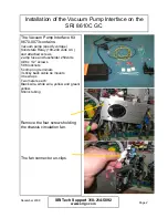 Preview for 2 page of Sri 8610C GC Installation Manual