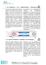 Preview for 4 page of SRS medilux PMX2A48 User Manual