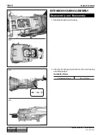 Preview for 838 page of SSANGYONG 2004 Rexton 2.7XDi Workshop Manual