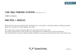 Preview for 1 page of SSANGYONG MTXW100Y40 User Manual