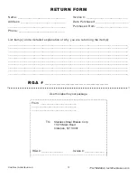 Preview for 16 page of SSBC A113-1 Installation Instructions Manual