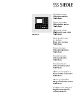 SSS Siedle Basic VIB 150-0 Product Information preview