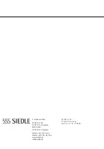 Preview for 8 page of SSS Siedle MFM 611-10 Product Information