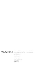 Preview for 8 page of SSS Siedle Siedle Steel Product Information