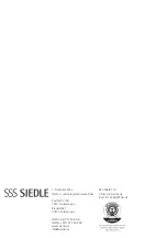 Preview for 10 page of SSS Siedle TR 603-0 Product Information