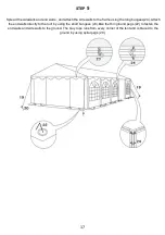 Preview for 17 page of Stabilezelte Giant Pro PVC 5m Series Assembly Instruction Manual