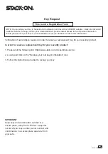 Preview for 4 page of Stack-On E-16-MG-C Instructions Manual