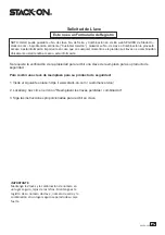 Preview for 14 page of Stack-On E-16-MG-C Instructions Manual