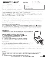 Preview for 4 page of Stack-On Security Plus QAS-710 Instructions Manual