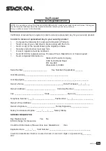 Preview for 8 page of Stack-On TD-40-SB-B-S Instructions Manual