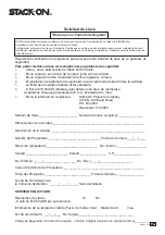 Preview for 20 page of Stack-On W-60-BH-E-S Instructions Manual