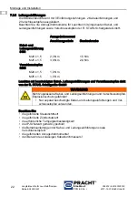 Preview for 22 page of Stahl PRACHT EXLUX 6401 Series Operating Instructions Manual