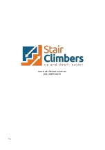 Preview for 16 page of Stair Climbers Kris Instruction Manual