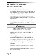 Preview for 55 page of Stairmaster STRATUS 3300 CE Owner'S Manual