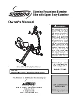 Stamina 15-0340 Owner'S Manual preview