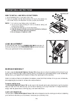 Preview for 15 page of Stamina 55-1703 Owner'S Manual