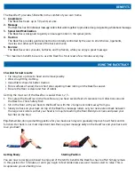 Preview for 6 page of Stamina BackTrac 55-1420 Quick Start Manual