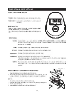 Preview for 10 page of Stamina Calm T901 Owner'S Manual