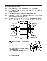 Preview for 16 page of Stamina Dual-Action 955 Owner'S Manual