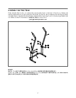 Preview for 7 page of Stamina In Motion T3000 Owner'S Manual