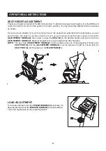 Preview for 13 page of Stamina Upright Exercise Bike 307 Series Owner'S Manual