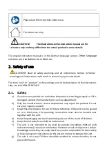 Preview for 9 page of STAMONY ST-ES-230 User Manual