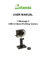 Standa 11Beamage-3 User Manual preview