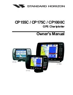 Standard Horizon CP1000C Owner'S Manual preview