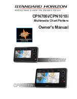 Preview for 2 page of Standard Horizon CPN1010i Owner'S Manual