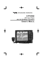 Preview for 1 page of Standard Horizon CPV550 Owner'S Manual